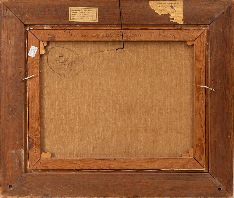 Stellan Mörner, "Stilleben med vas och päron".