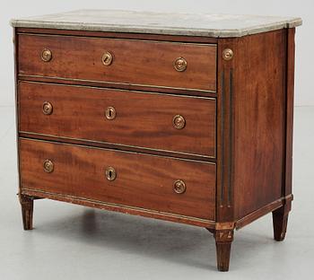 BYRÅ. Sengustaviansk, 1700-talets slut.