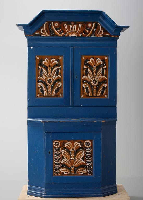 SKÅP. Dalarna, allmoge, 1800-tal.