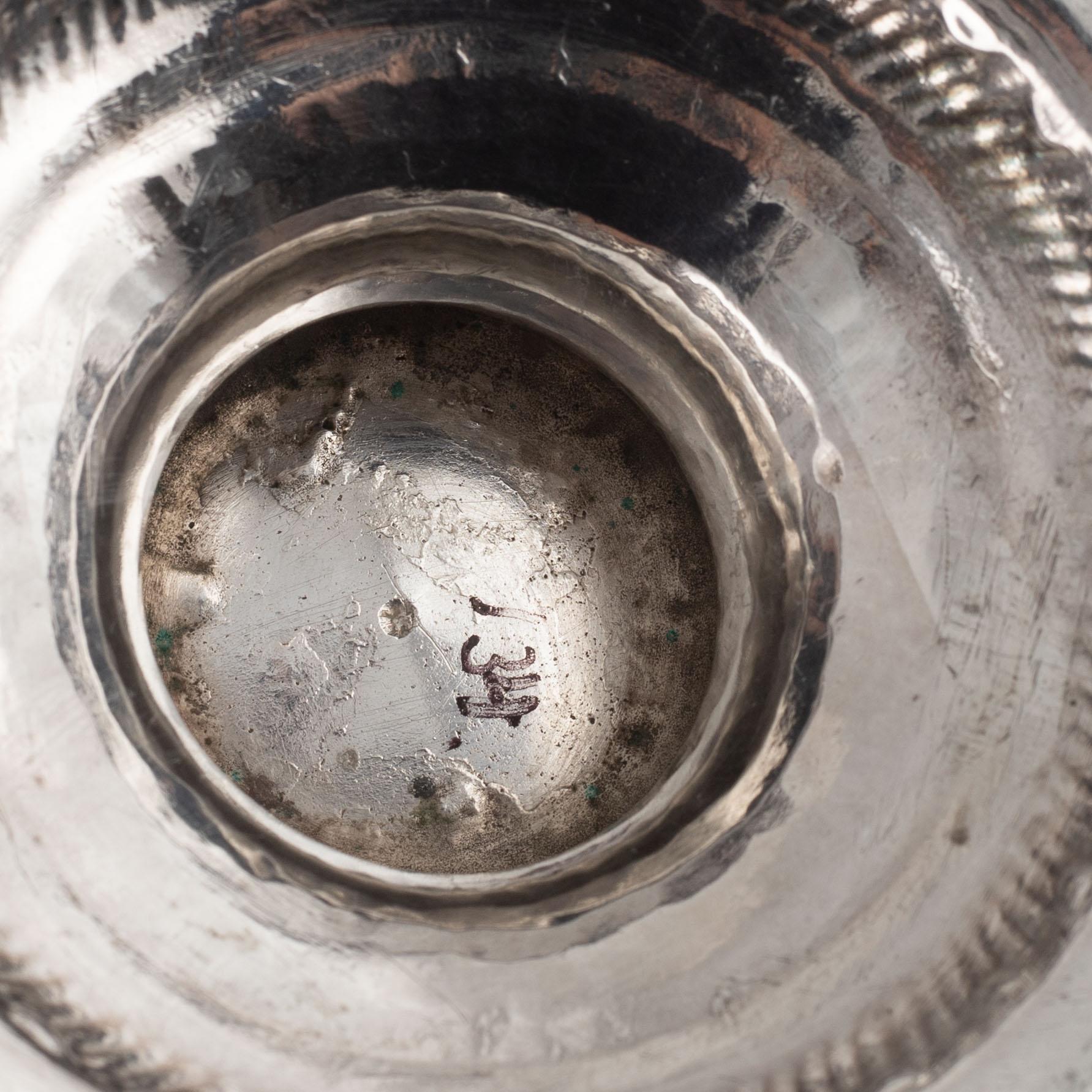 John Langlands I & John Robertson I, bägare, silver, Newcastle, England 1785.