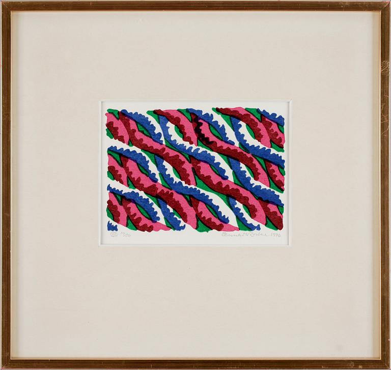 LENNART RODHE, färglitografi, sign o dat 1976, numr 14/50.