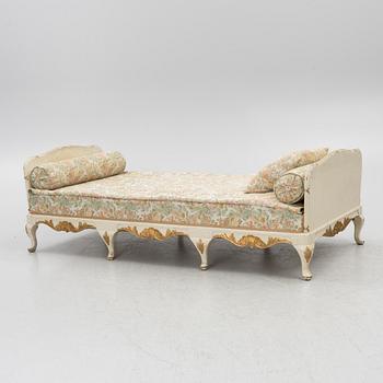 A Rococo.style bed, first half of the 20th century.