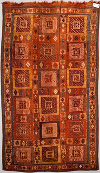 CARPET/TEXTILE, antique Verneh, Caucasus, 163x271 cm.