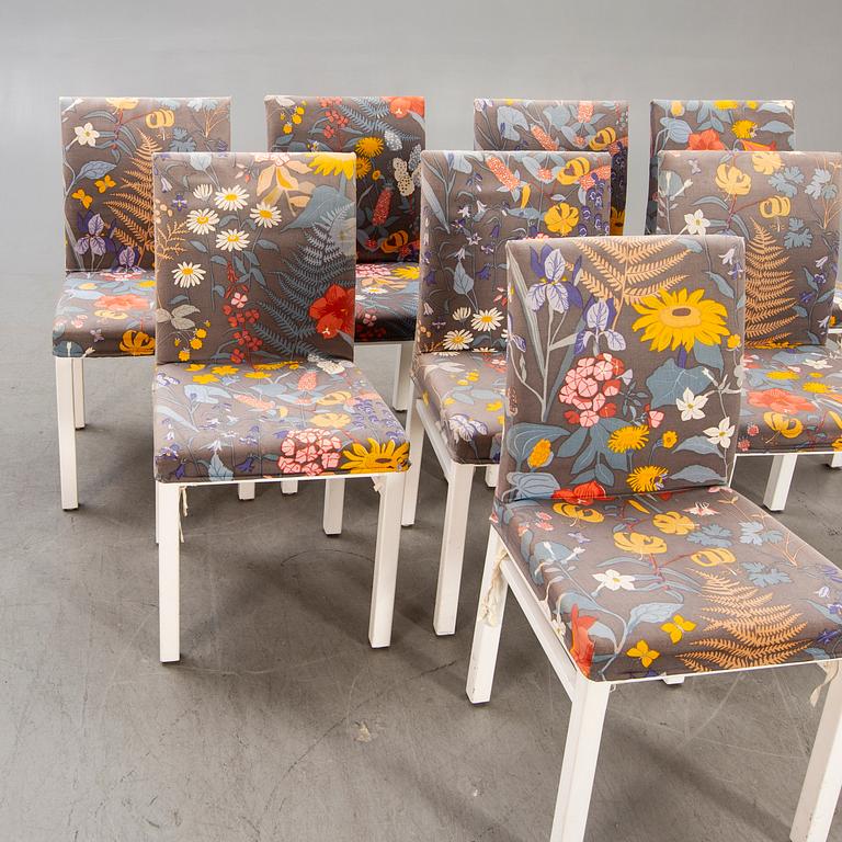 Stolar, 8 st, 1900-talets slut, Svensk Möbelfabrik.