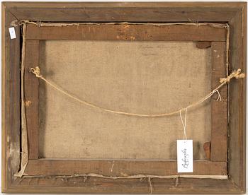 OKÄND KONSTNÄR, olja på duk, 1800-tal.