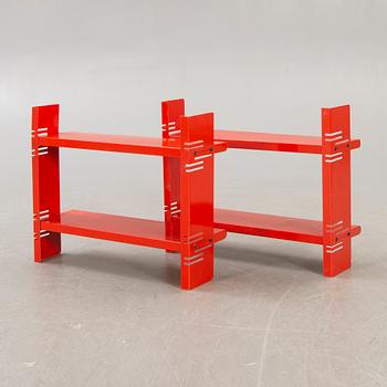 Bookcases, 2 pcs, "Congresso" Lips Vago Italy, 1970s.