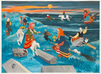 Erkers Marie Persson, Easter witches.