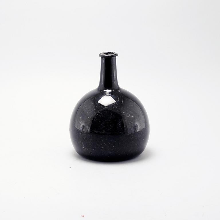 FLASKA, glas, 1700-tal.