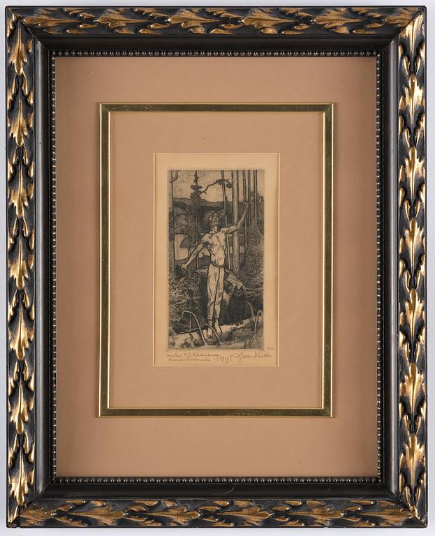 Akseli Gallen-Kallela, "Kullervo´s curse".