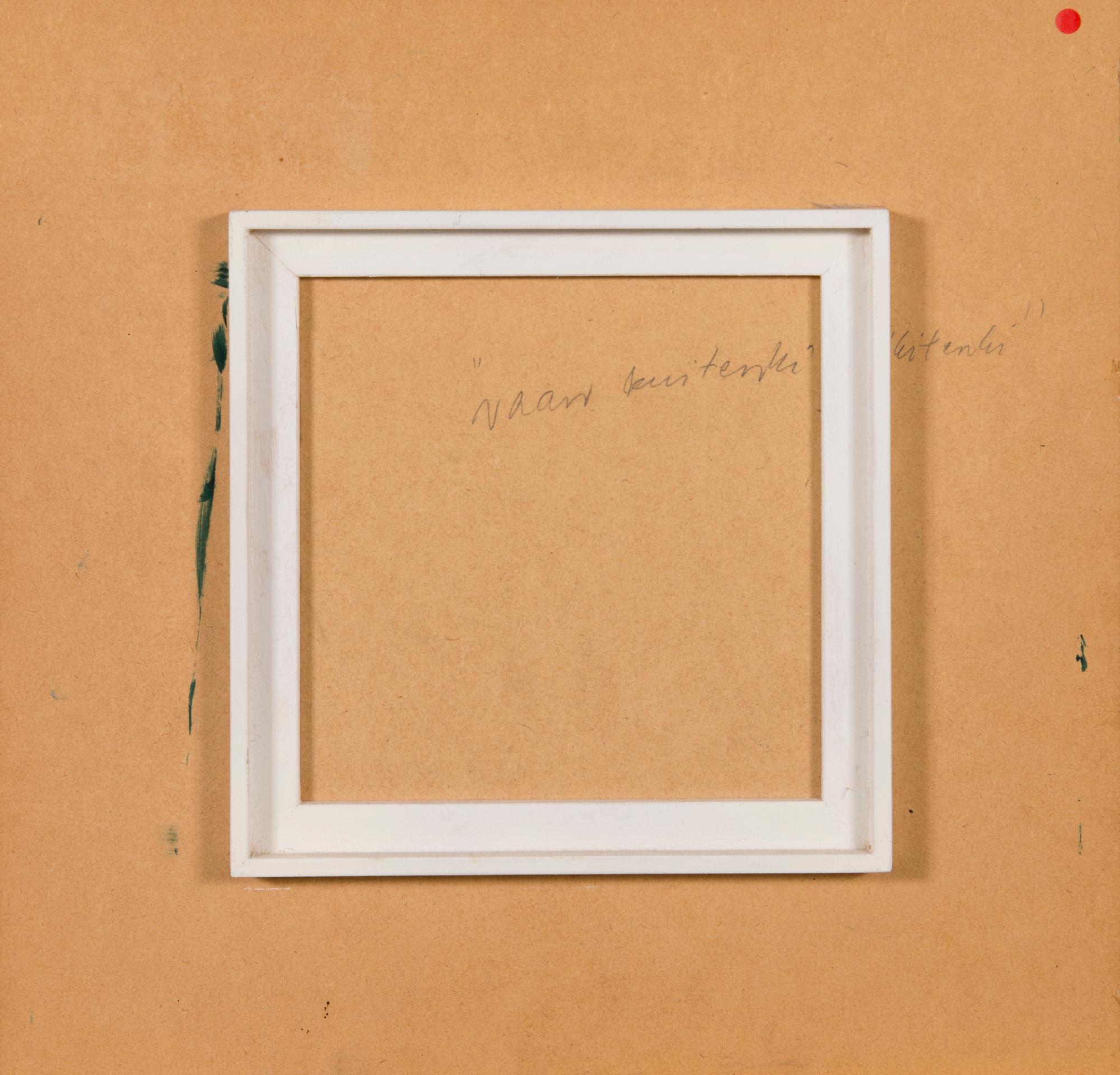 HANNU VÄISÄNEN, akryl på fiberplatta, signerad och daterad 99.