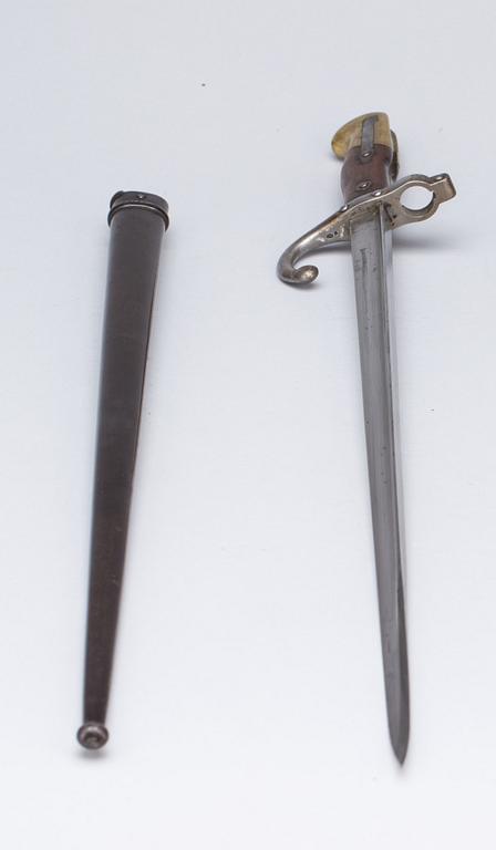 SABELBAJONETT, Frankrike, 18/1900-tal.