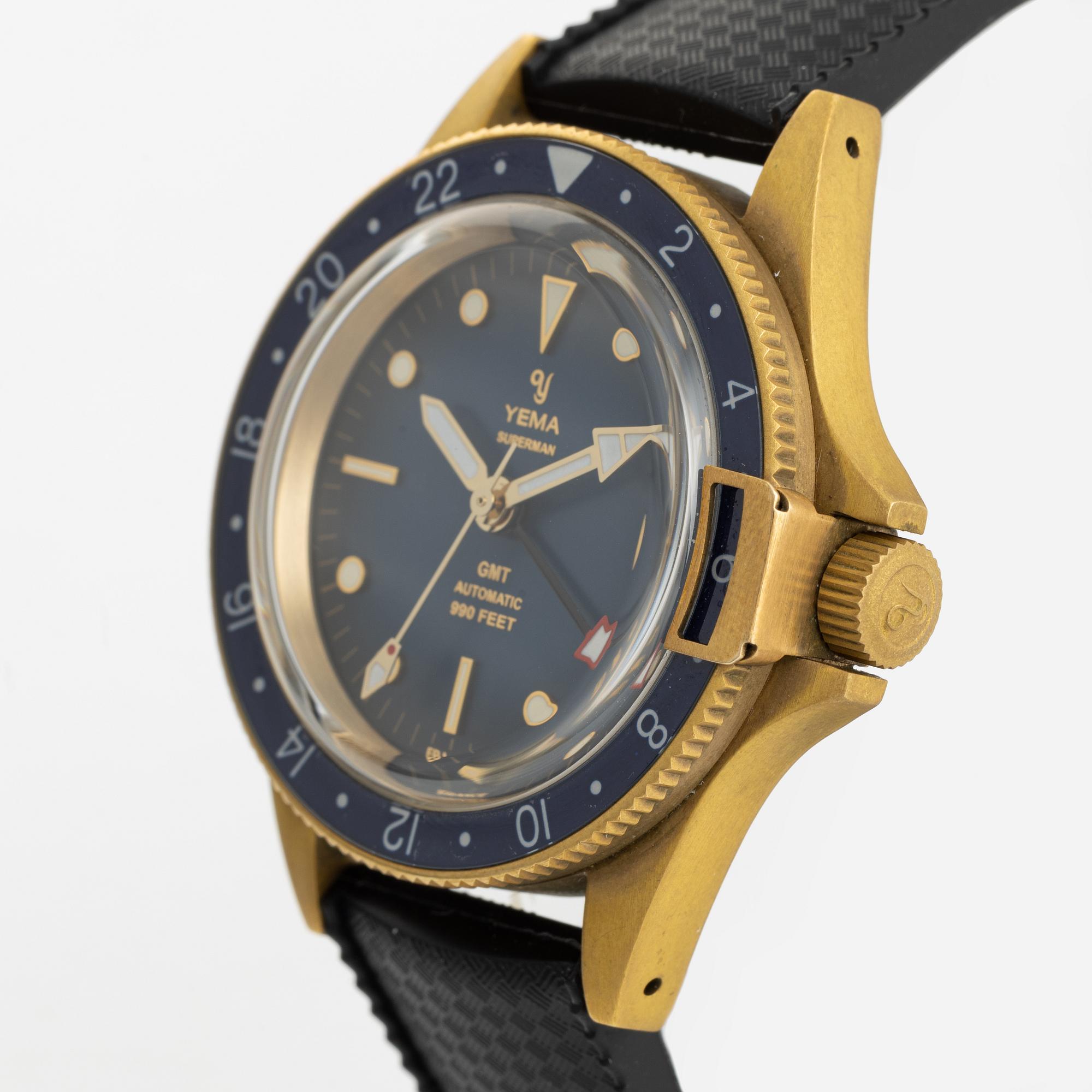 YEMA Superman GMT Bronze Blue Limited Edition