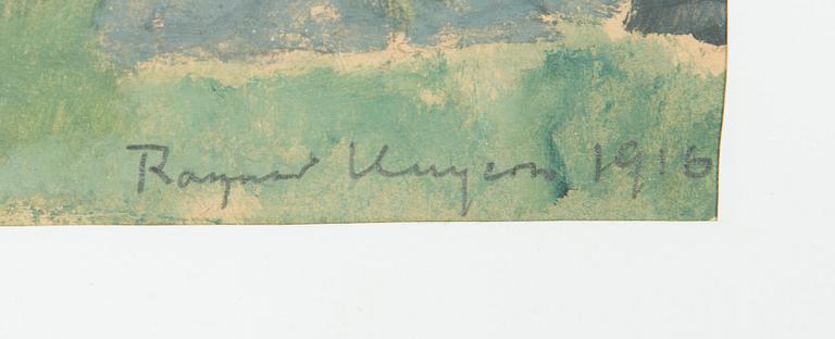 Ragnar Ungern, Thunder clouds.