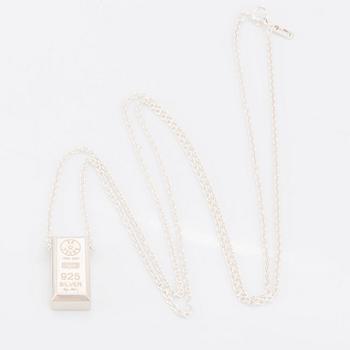 Efva Attling, pendant with chain, sterling silver, 2021. Limited edition 288/500. In box signed by Efva.