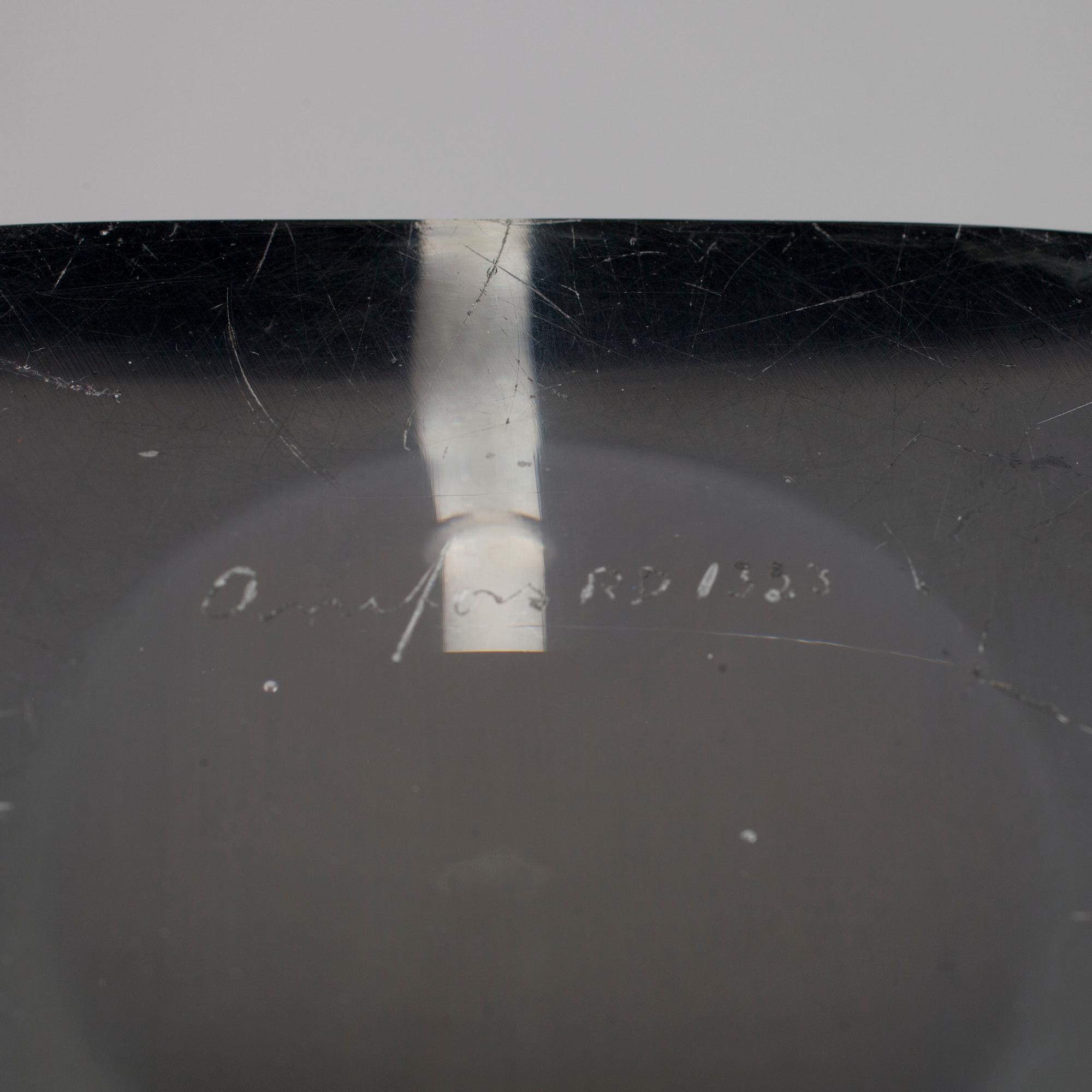 BORDSARMATUR, glas, Carl Fagerlund, Orrefors 1900-talets senare hälft.