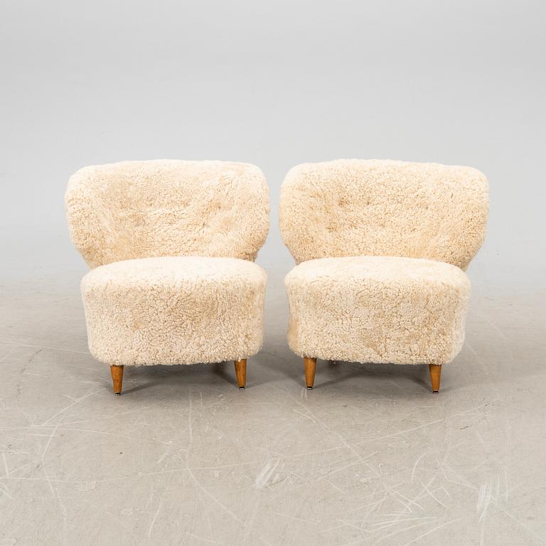 Chairs, a pair, probably Finland, first half of the 20th century.