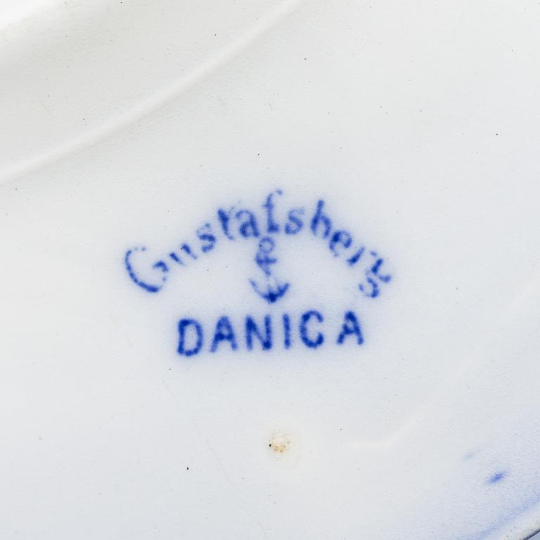 An early 20th century 31 piece "Danica" dinner service by Gustavsberg.