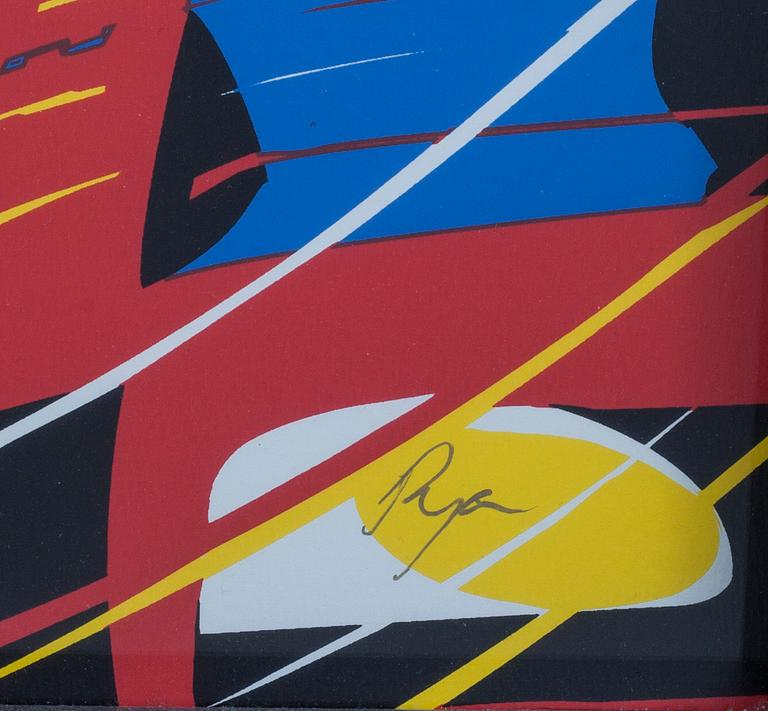 RICHARD RYAN, färgserigrafi, signerad och numrerad 94/250.