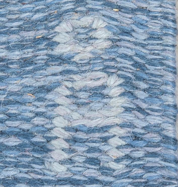 Anna-Johanna Ångström, a signed flat weave carpet Aniara approx 233x138 cm.