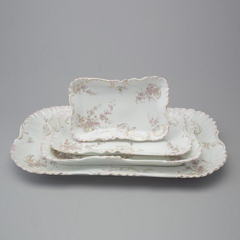 SERVIS, 160 delar, porslin, Rosenthal "Louis XIV", 1900-talets början.