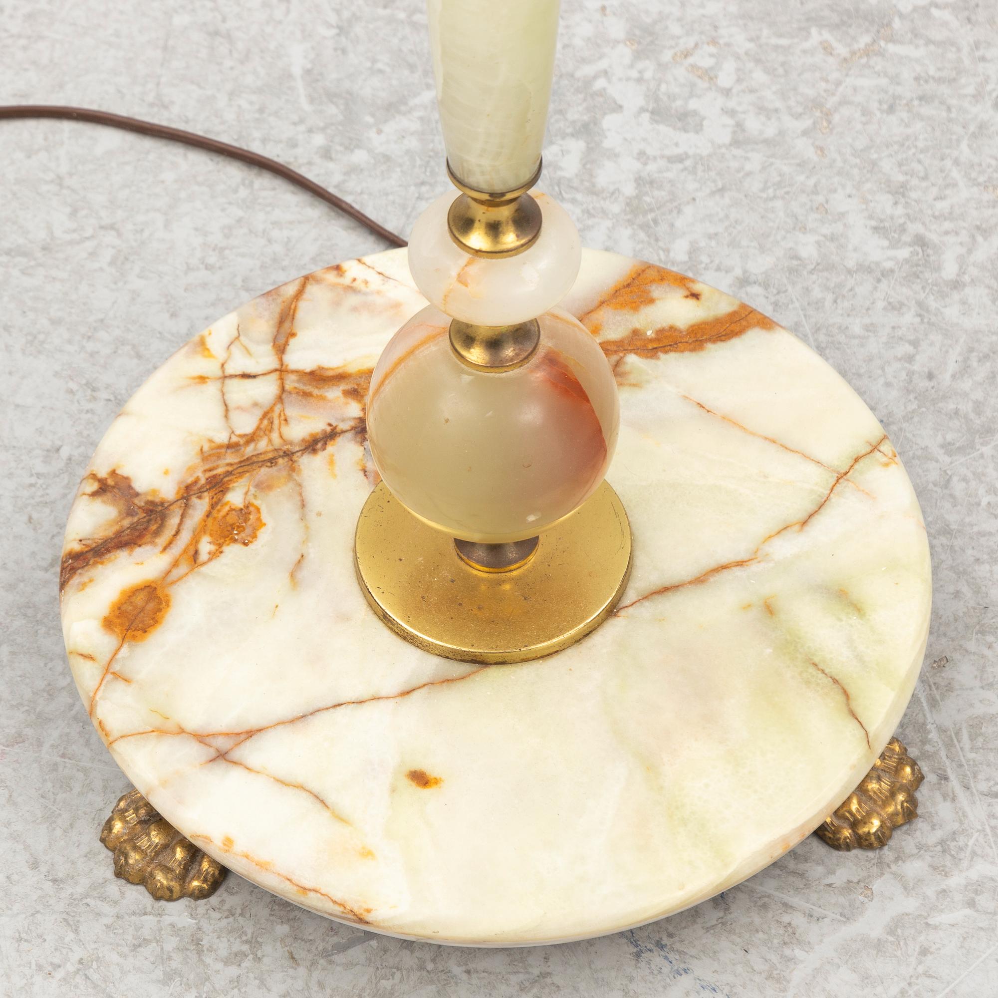 Floor lamps, a pair, second half of the 20th century.