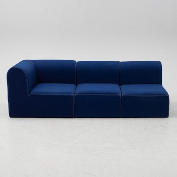 Erik Rasmusen, a three-piece 'Paustian Modular' sofa. Designed in 1969.
