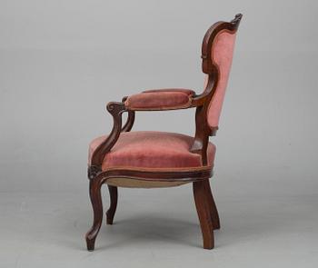 NOJATUOLI, uusrokokoo, 1800-luvun loppu.