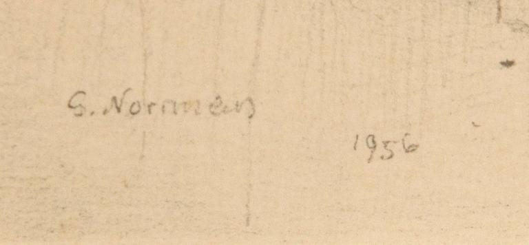 Gunnar Norrman, Växtlighet.