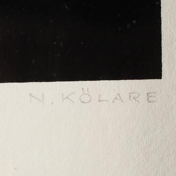 NILS KÖLARE, 6 serigrafier, Palladio-svit, signerade och numrerade 46/61.