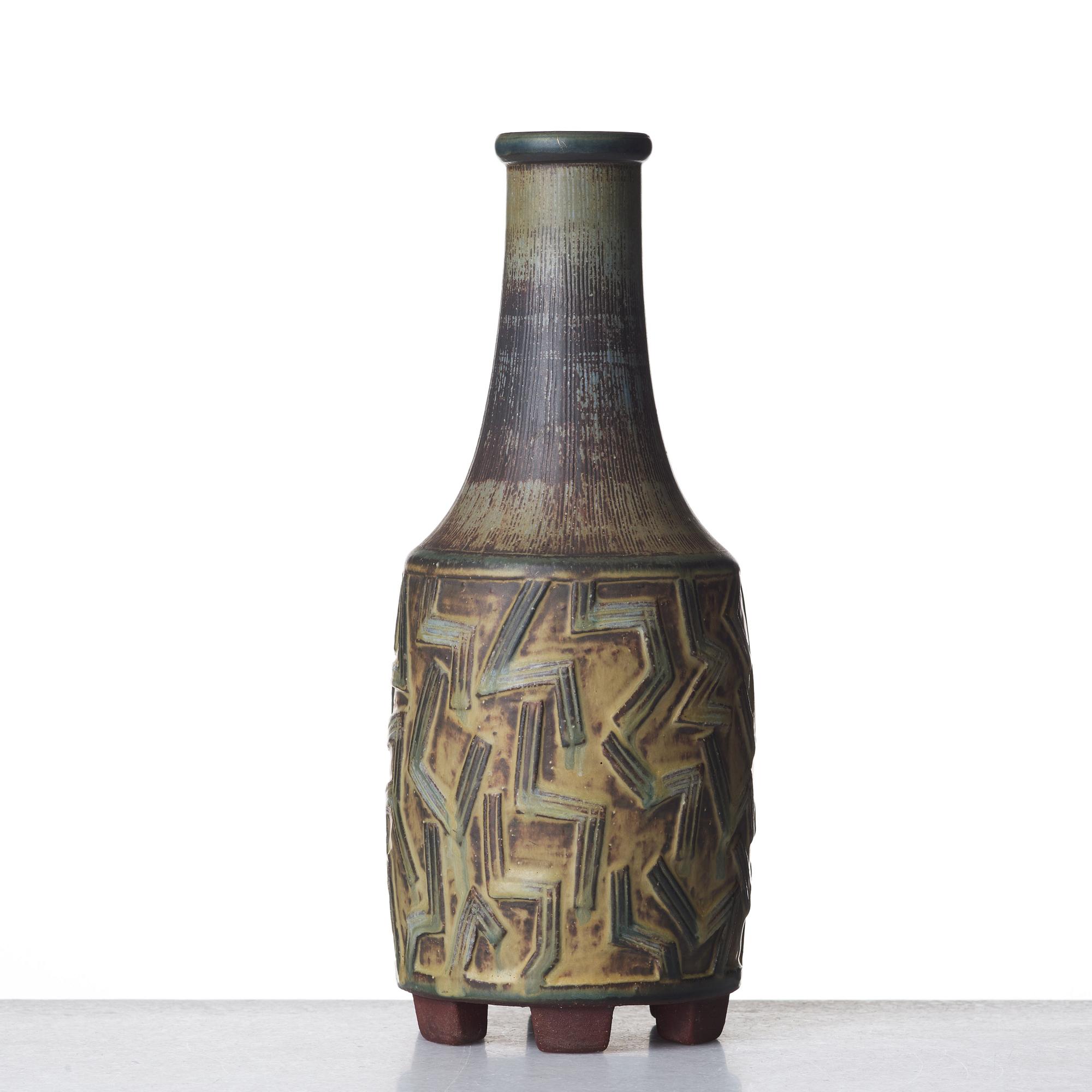 Wilhelm Kåge, vas, "Farsta", Gustavsbergs studio 1955.