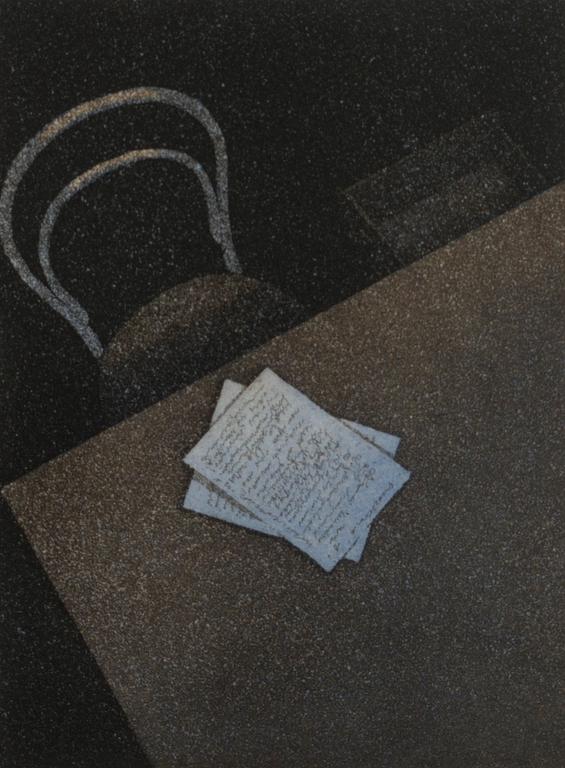 ELINA LUUKANEN, etching, signed and dated -91, numbered 11/60.