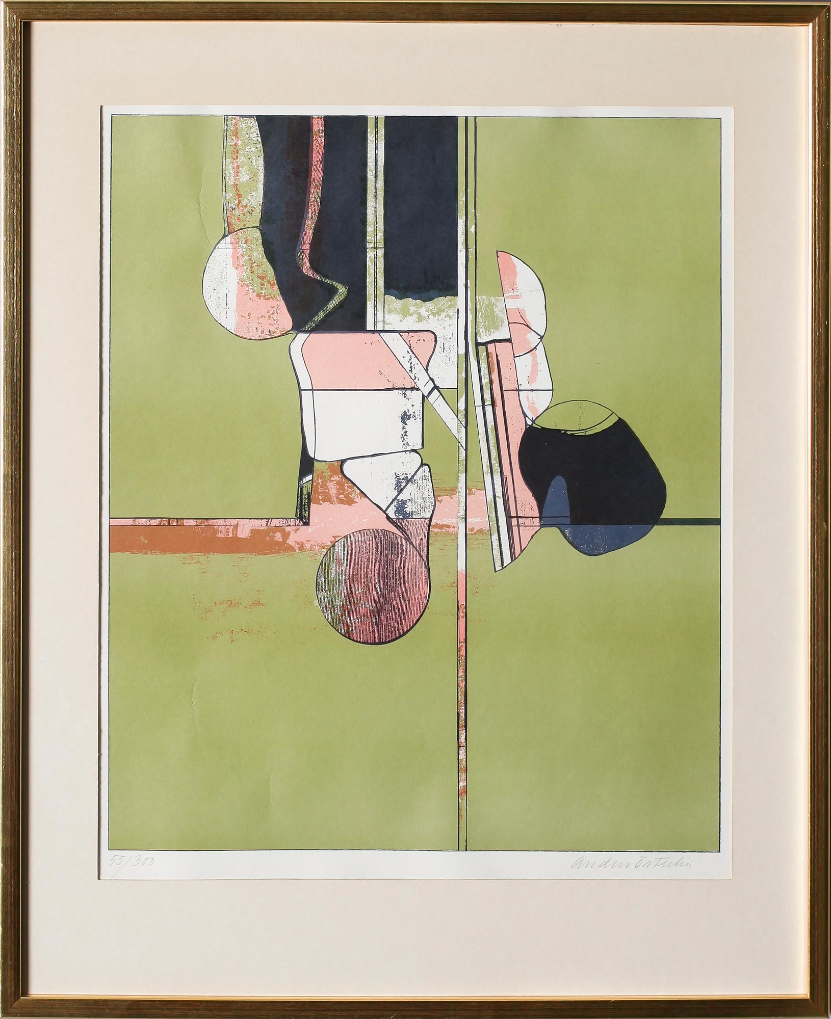 ANDERS ÖSTERLIN, färglitografi, signerad och numrerad 55/300.