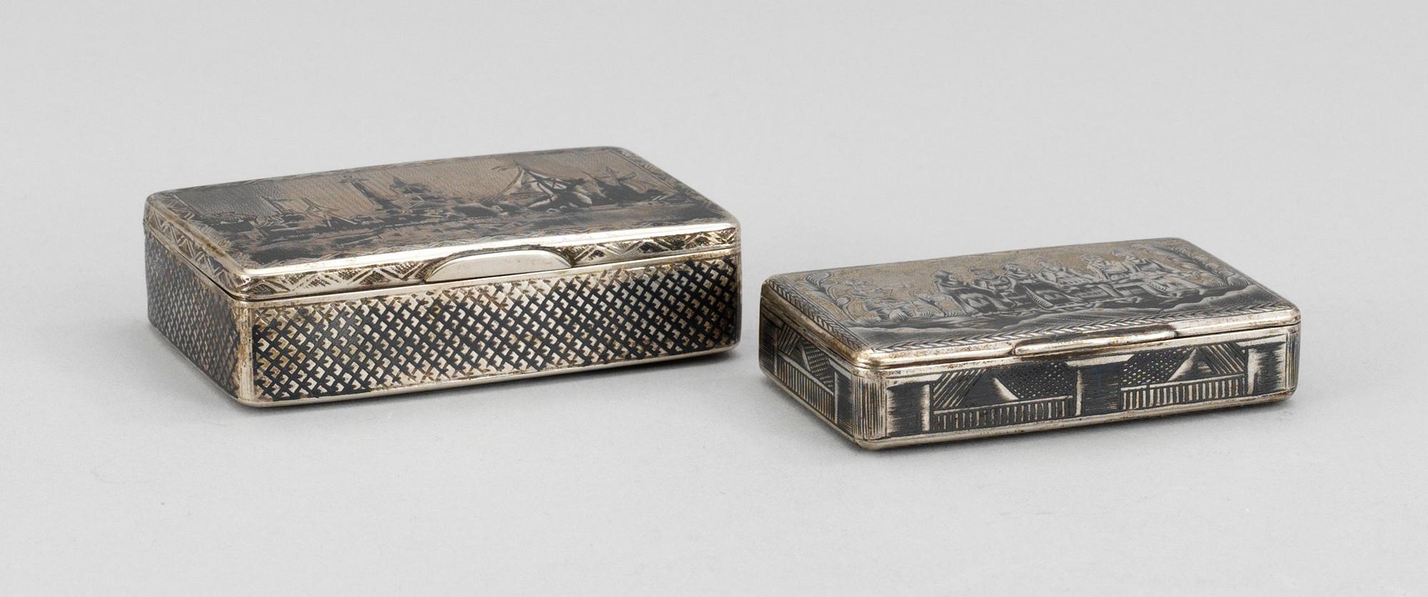 DOSOR, 2 st, silver, Ryssland 1800-talets slut.