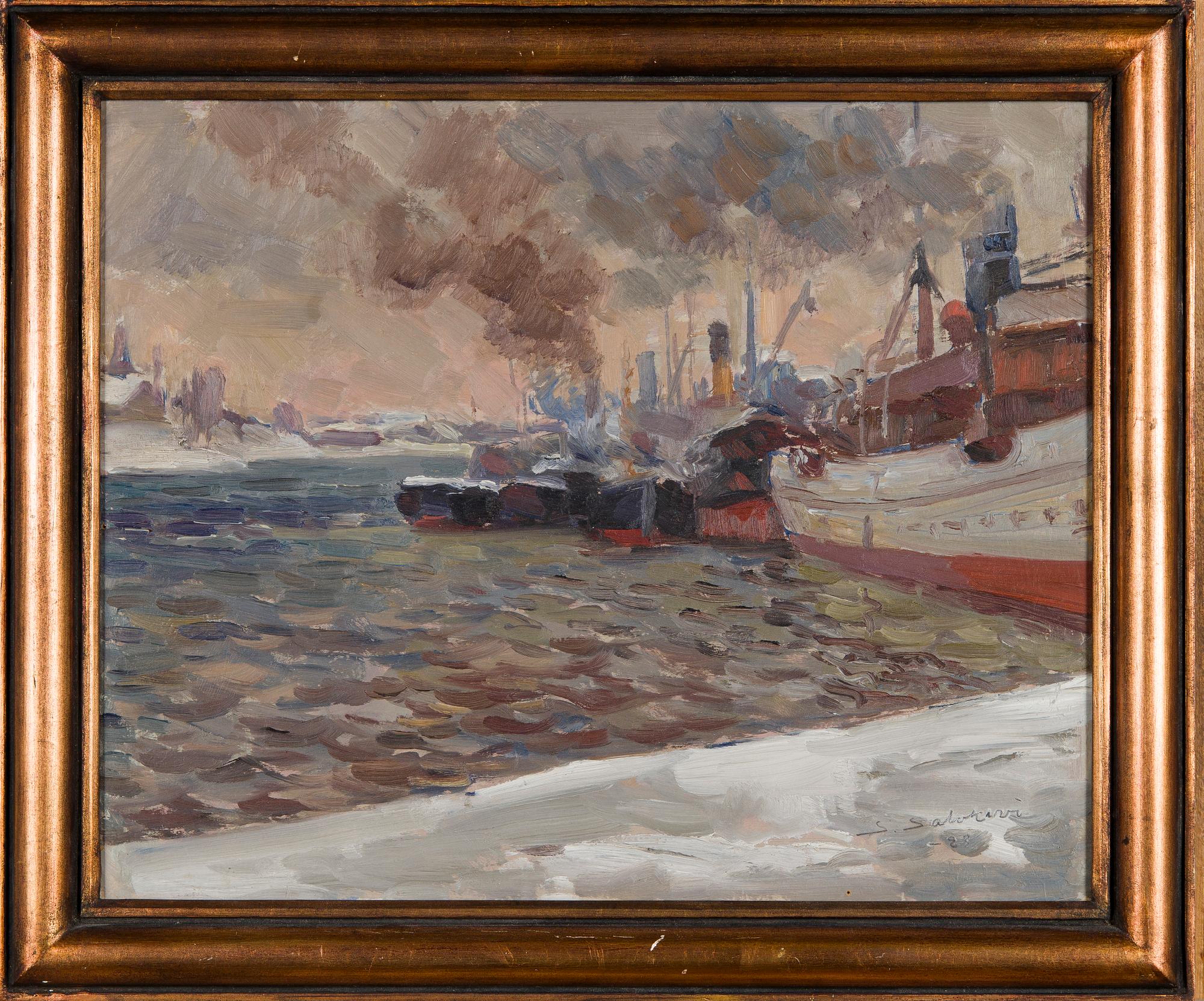 Santeri Salokivi, Hamnvy.