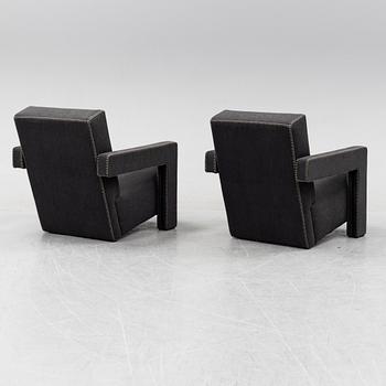 Gerrit Rietveld, "Utrecht", fåtöljer 1 par, Cassina.