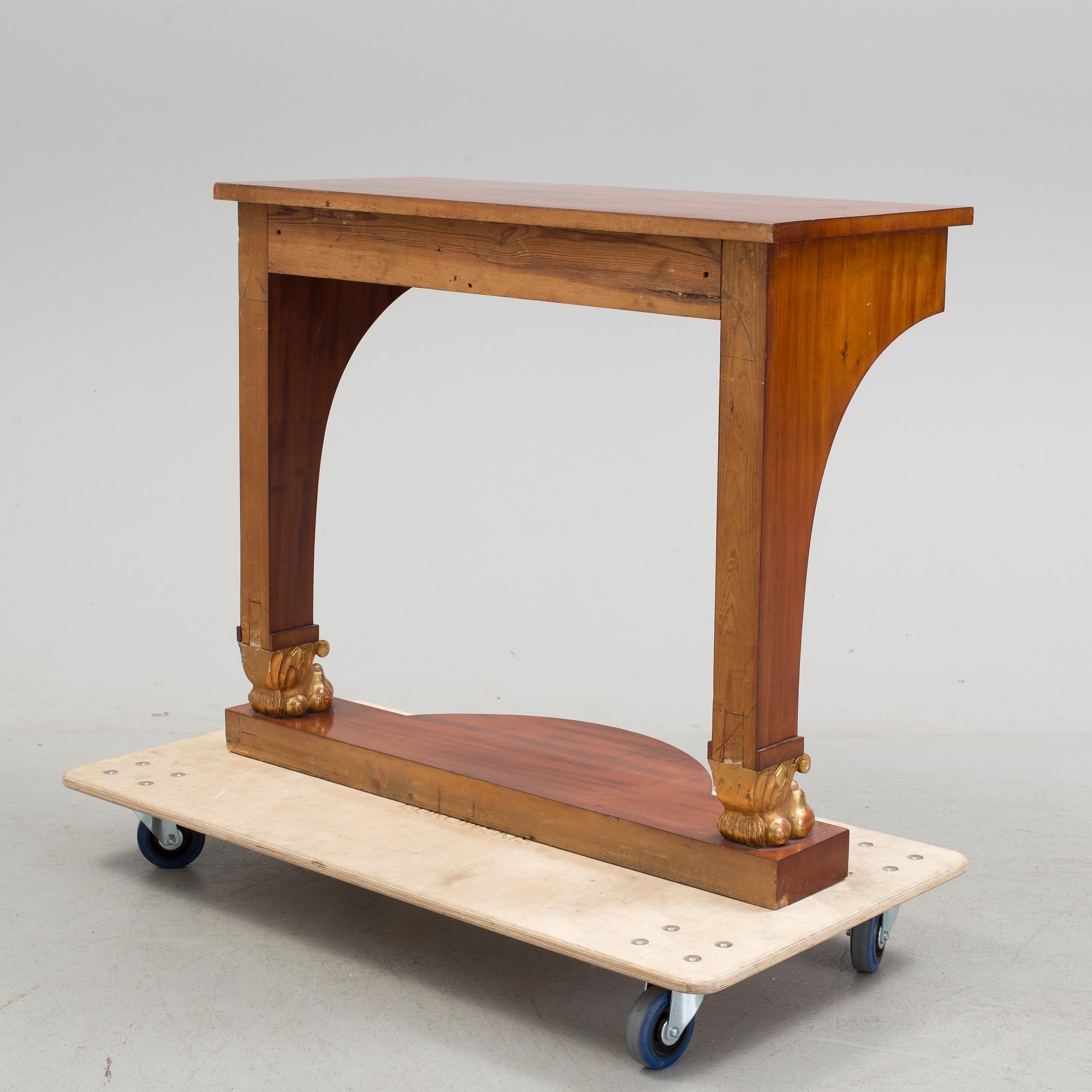 KONSOLBORD, empire, Sverige, 1800-talets första hälft.