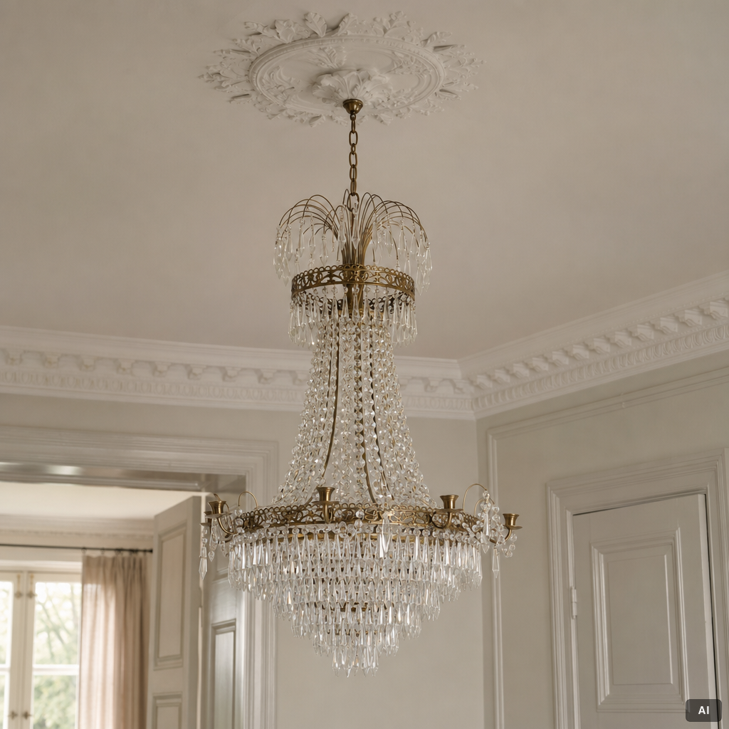 Chandelier, "Läckö", Markslöjd.