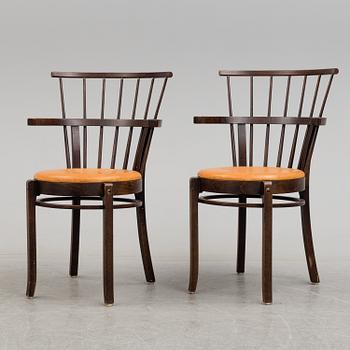 a set of 11 'Mercurius' chairs by Åke Axelsson, Galleri Stolen, 1998.