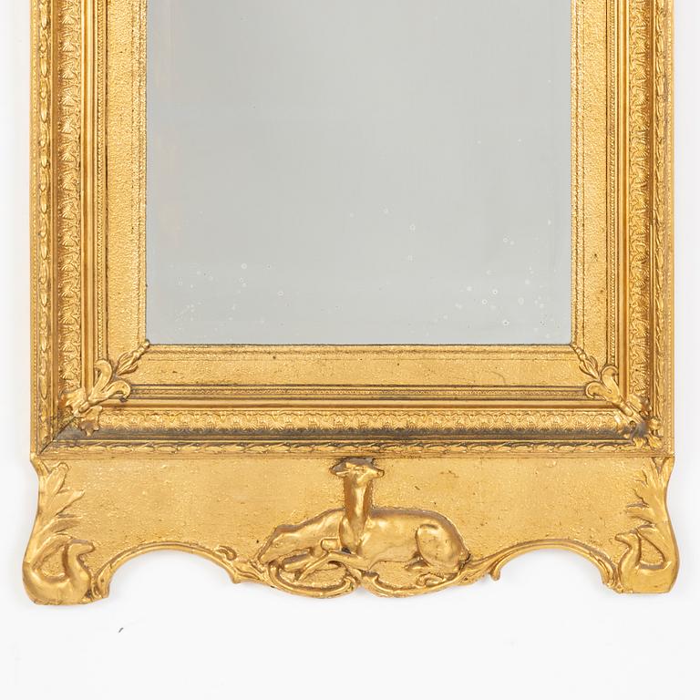 Spegel, sent 1800-tal.