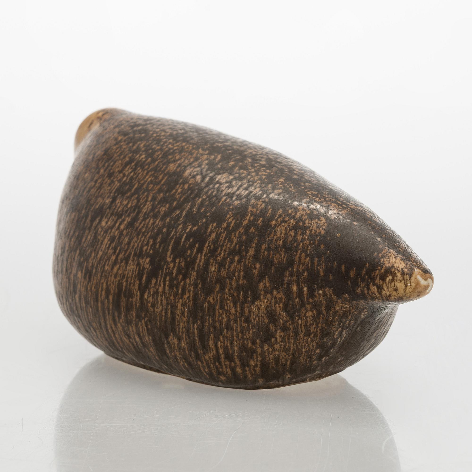 Michael Schilkin, skulptur, stengods, signerad Schilkin ARABIA.