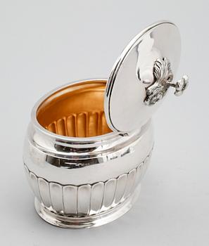 SOCKERSKRIN, silver, 1936. Vikt 411 g.