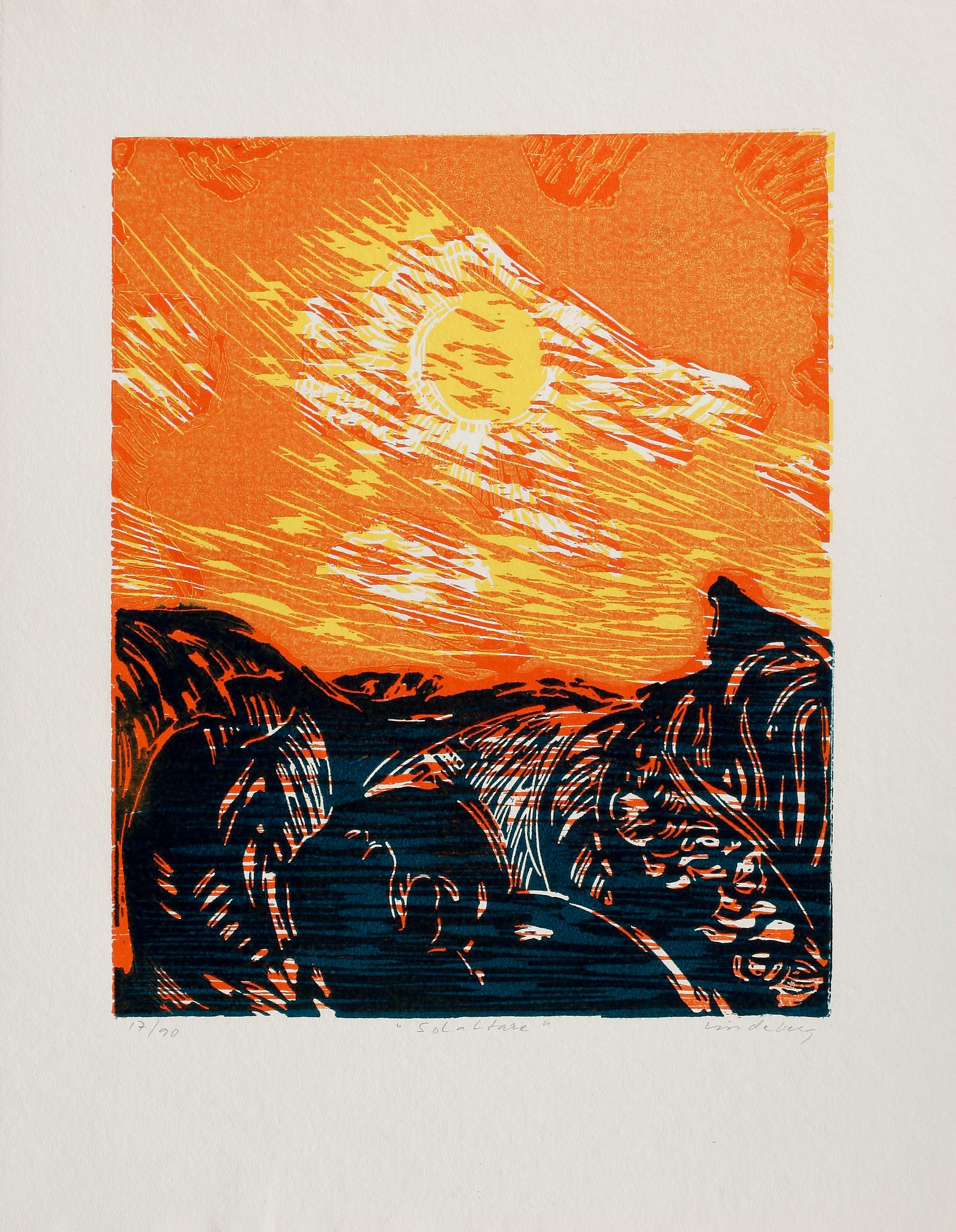 PORTFÖLJ, 9 grafiska blad. IX-gruppen 20 år. Numr 17/90.