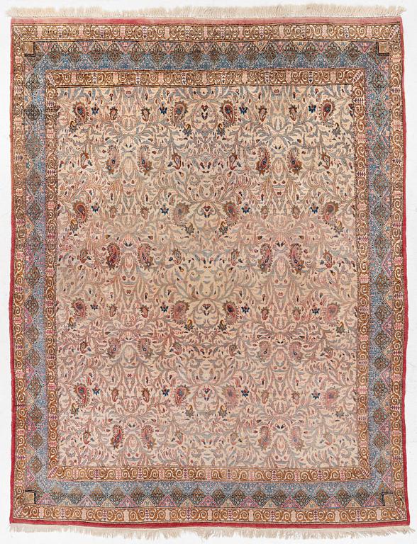 Carpet, Quom, approx. 285 x 220 cm.