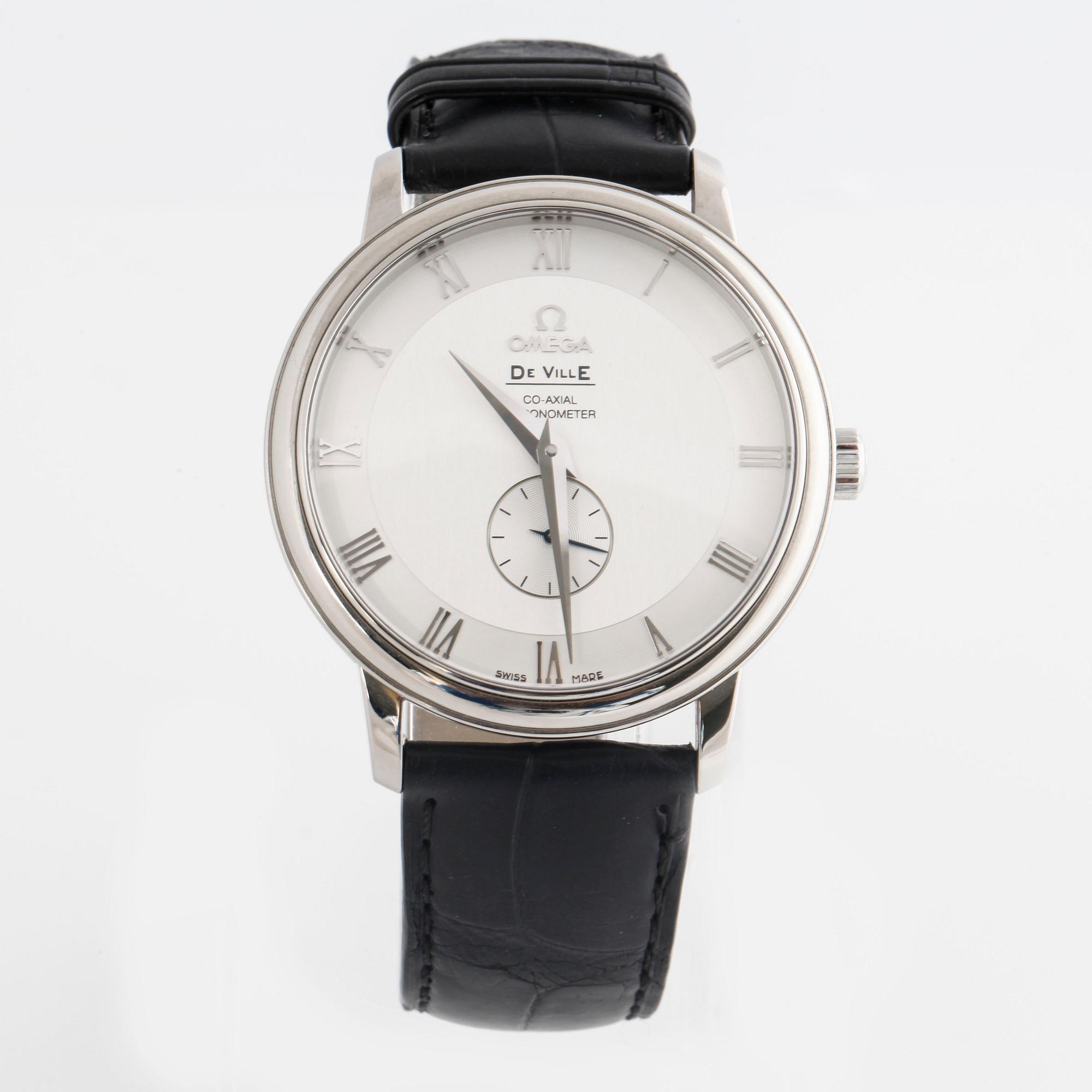 OMEGA, De Ville, Prestige, Chronometer, wristwatch, 39 mm,