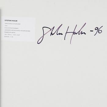 STEFAN HOLM, fotografi, signerat och daterat -96 samt numrerat 1/25 a tergo.