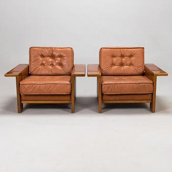 Mattias Ingman, a pari of 1970's 'Futura' armchairs for Juvako, Finland.