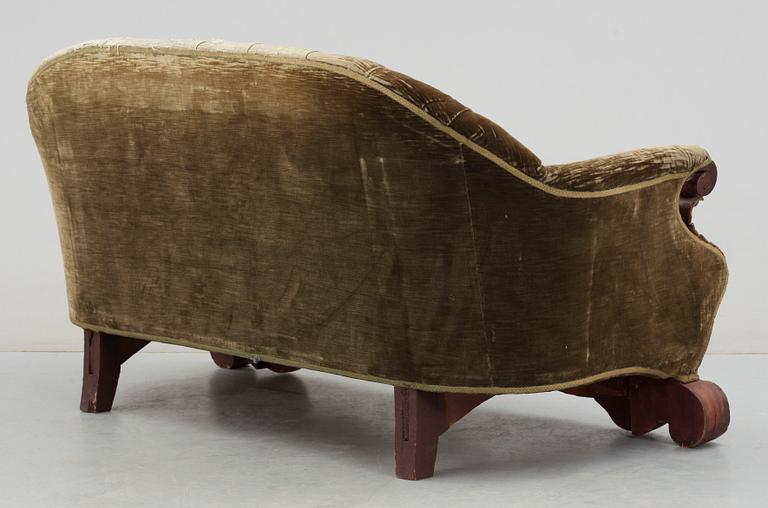 SOFFA, nyrokoko, 1800-talets andra hälft.