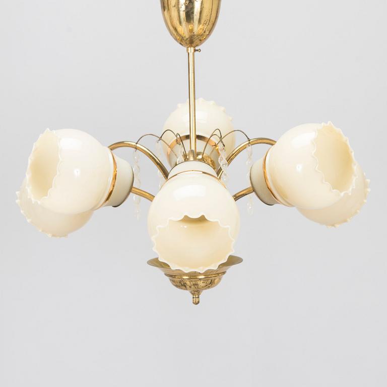 A 1950s chandelier.