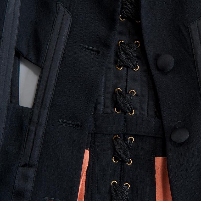 SUIT, Jean Paul Gaultier, "Vault Cage Jacket", 1984/85.