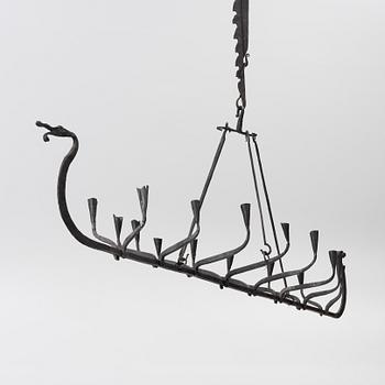 Chandelier, second half of the 20th century.